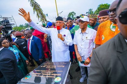 Governor Eno Directs Completion of Ukanafun Road, Commissions Hospital and Access Road