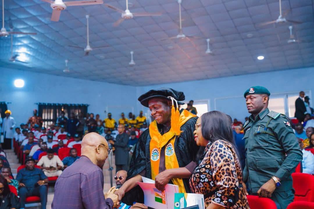 Yilwatda Urges Nigerian Graduates to Target Global Job Market at Akwa Ibom Varsity Convocation