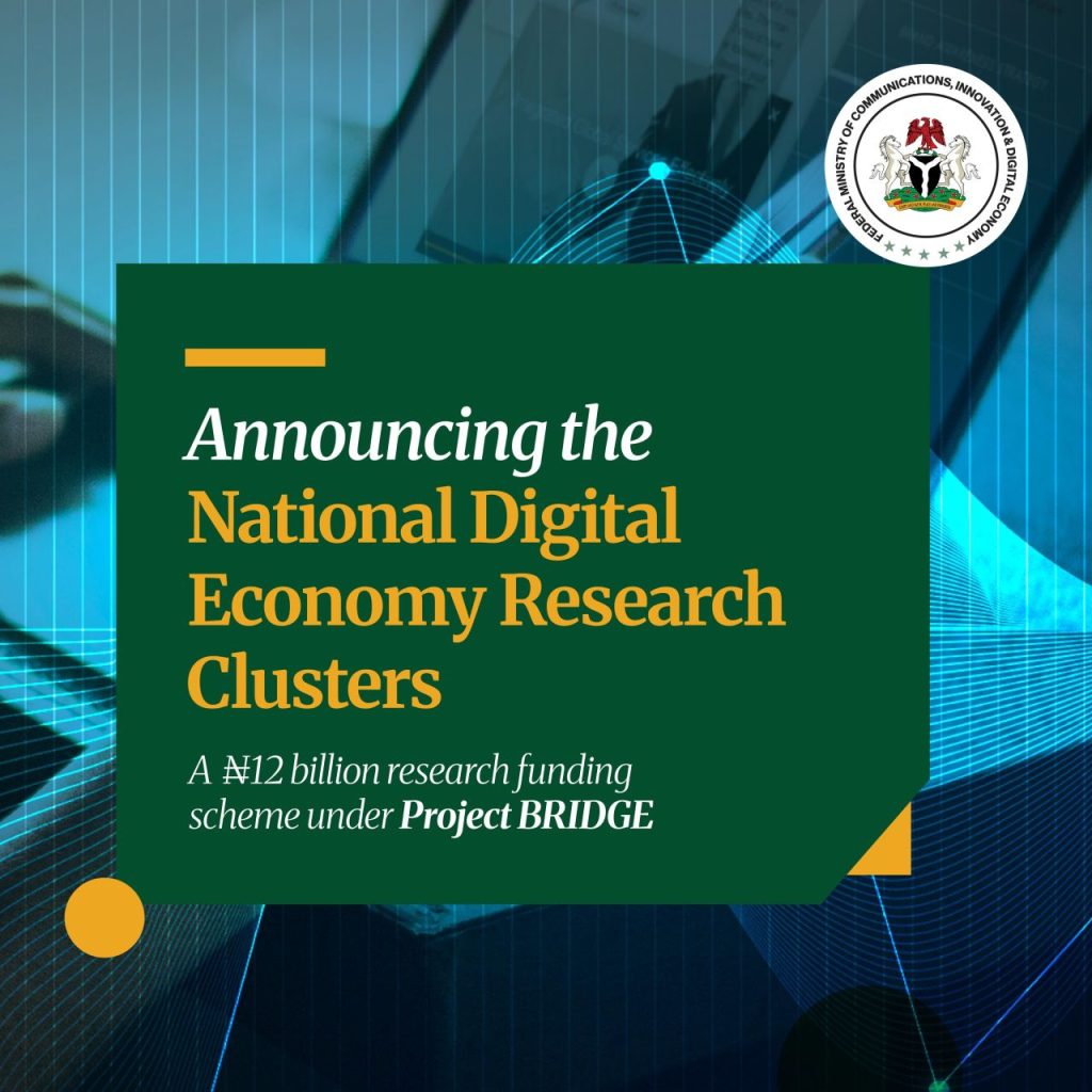 Programme will fund six research clusters to support evidence-based digital economy policy in Nigeria.