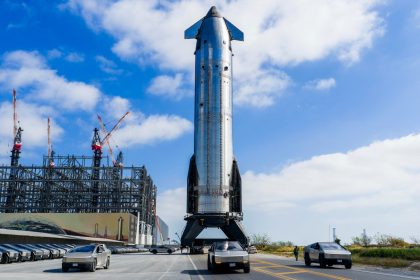 SpaceX Falcon 9 rocket launching Starlink satellites to expand satellite internet coverage across Africa and Nigeria