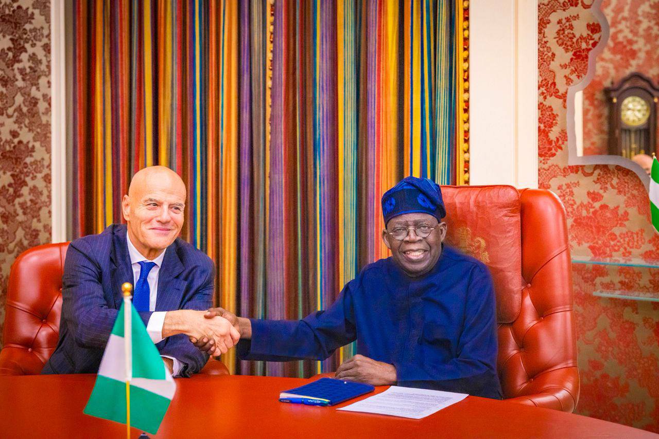 Tinubu Meets ENI Chief as Nigeria Moves to Unlock OPL 245 Oil Block