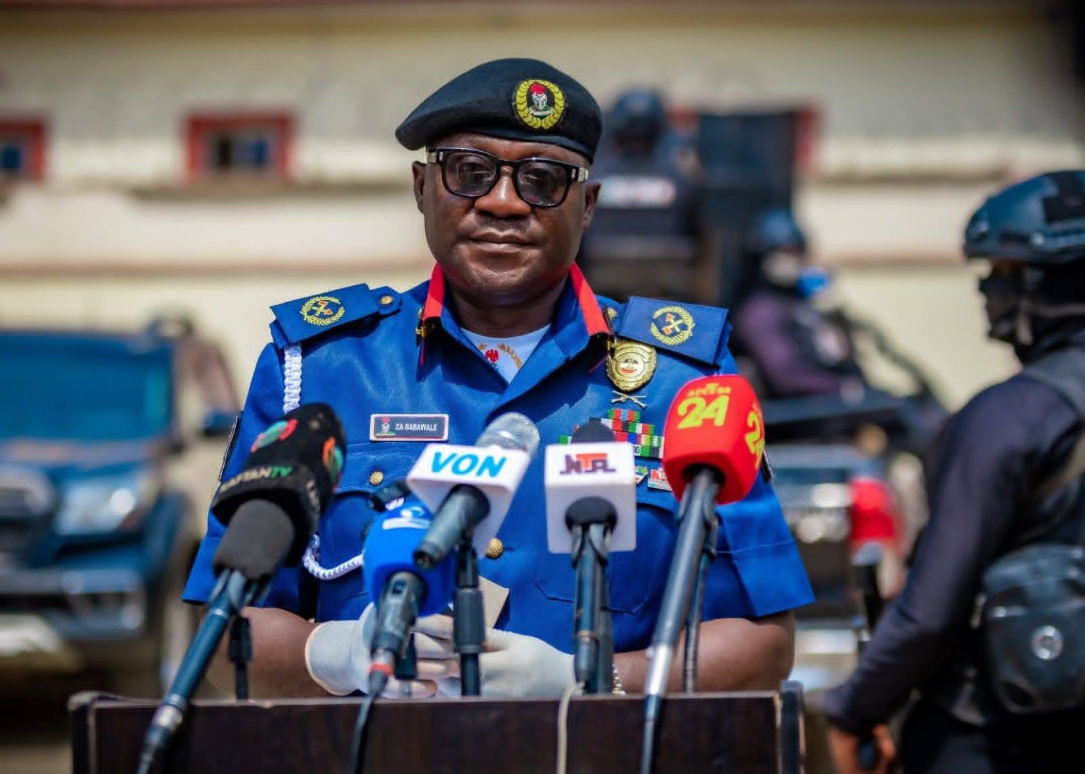 NSCDC operatives arrest 16 suspects over alleged kidnapping, arms deals, illegal mining