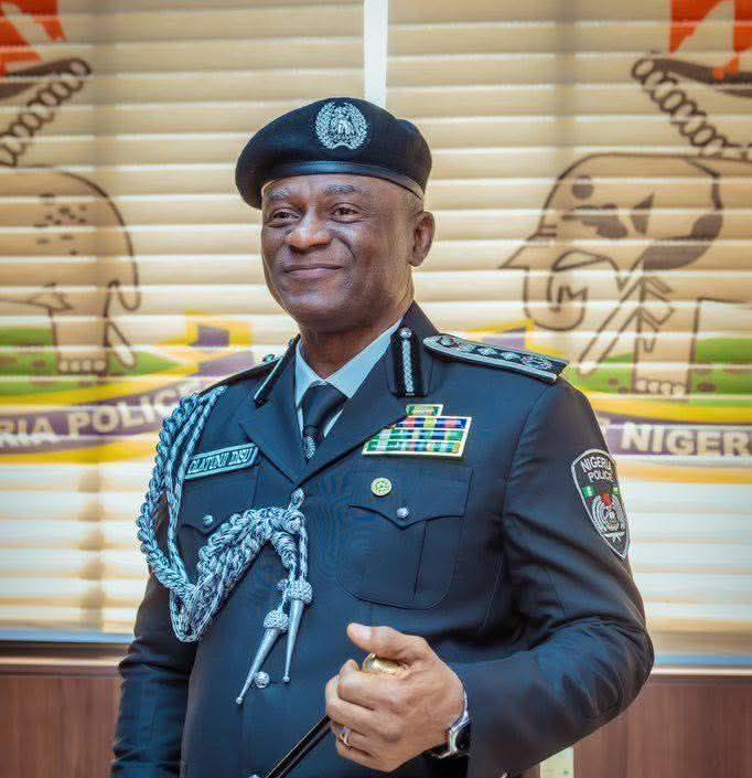 Inspector-General of Police Tunji Disu presenting a state police reform framework at the National Assembly in Abuja