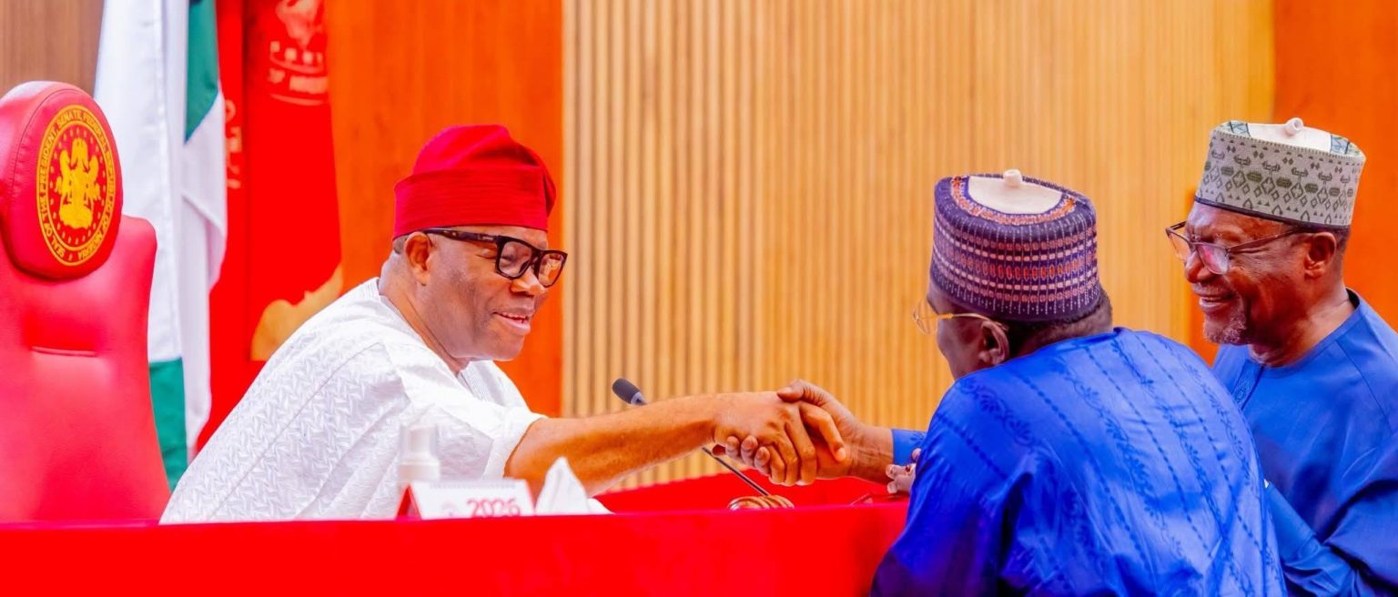 Senate chamber during approval of Nigeria's N68.32 trillion 2026 budget