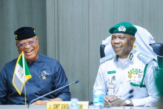 Governor Umo Eno meets Customs Comptroller-General Bashir Adewale Adeniyi over bonded terminal approval for Akwa Ibom