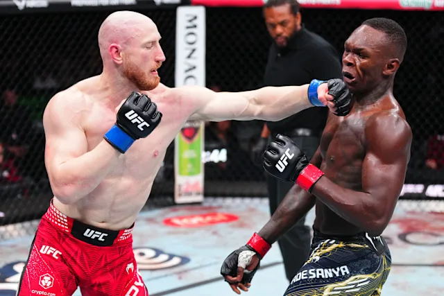 Joe Pyfer stunned Israel Adesanya with a second-round stoppage in the UFC Seattle main event. The win stands as the biggest result of Pyfer’s career.