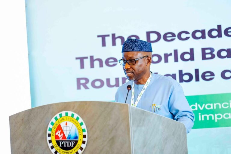 Ekperikpe Ekpo speaking on Nigeria’s plan for an integrated African gas market in Abuja