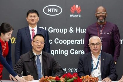 MTN and Huawei expand partnership to deploy AI-driven telecom networks across Africa