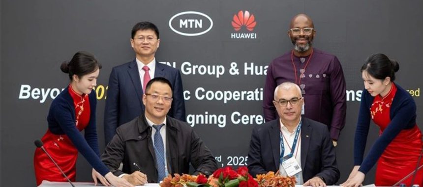 MTN and Huawei expand partnership to deploy AI-driven telecom networks across Africa