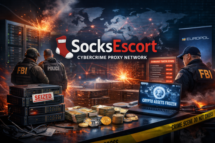 Global crackdown on SocksEscort proxy network