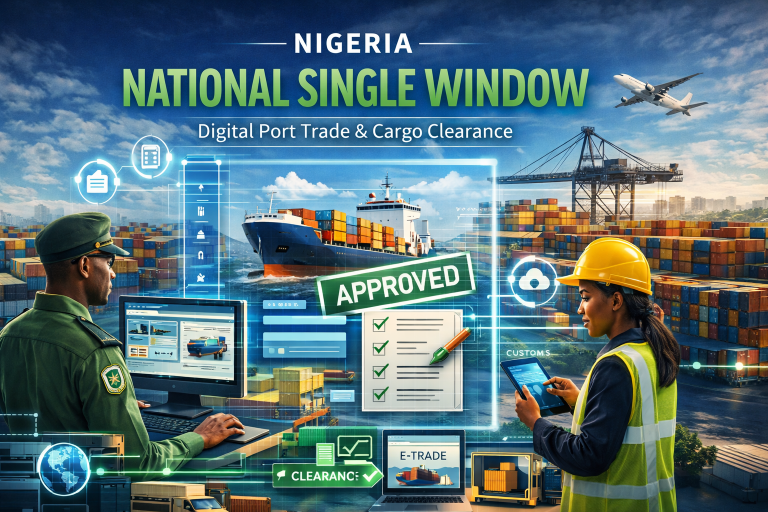 Image alt text: Nigeria launches National Single Window platform to digitise port trade and cargo clearance