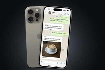 Smartphone displaying WhatsApp logo, representing the platform’s planned username feature and privacy update