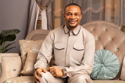 Akwa Ibom Governor Umo Eno congratulates Rev. Ntia Ntia on his 54th birthday