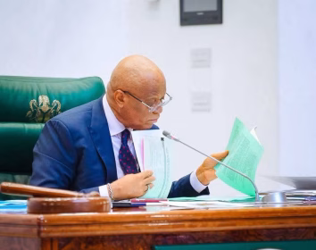 Governor Umo Eno presides over Akwa Ibom State Executive Council meeting in Uyo on April 2, 2026