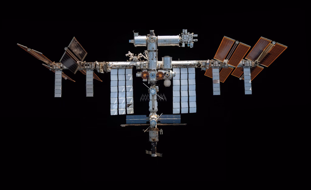 NASA announcement on plans for another space mission in 2028 involving Voyager Technologies and the International Space Station.