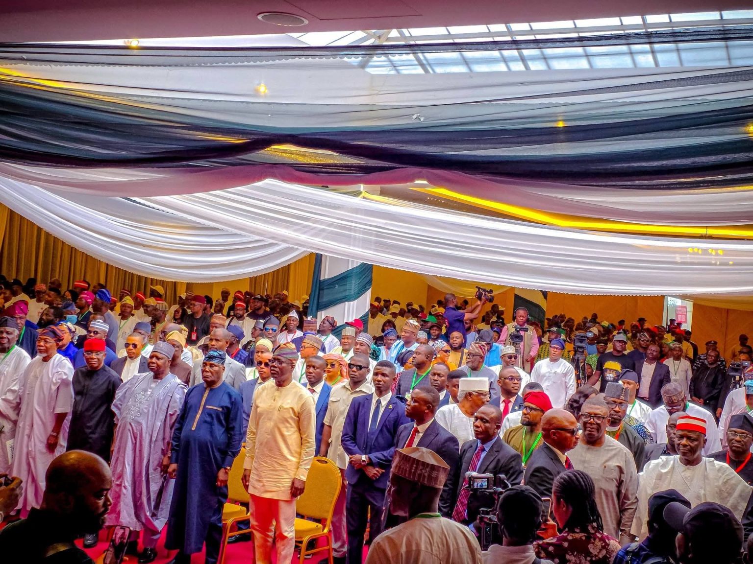 Opposition political leaders meet in Ibadan where parties agreed to work towards fielding one presidential candidate for Nigeria’s 2027 election.
