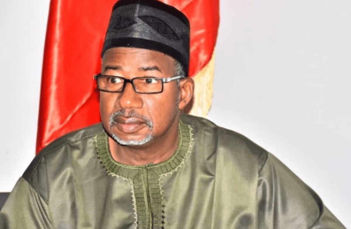 Bauchi State Governor Bala Mohammed during a political development linked to failed APC defection talks in Bauchi State.