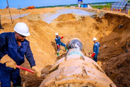 NNPC Limited announces completion of the River Niger crossing section of the OB3 Gas Pipeline