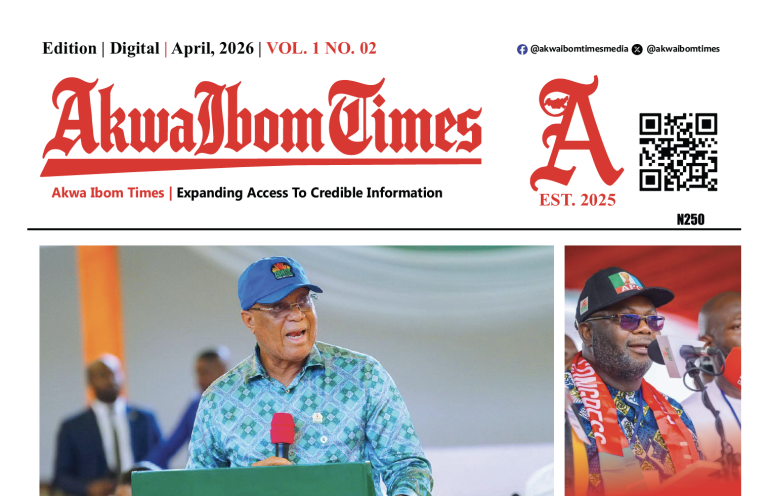 AkwaIbomTimes Newspaper | Digital Edition | Vol. 1 No. 002, April 2026