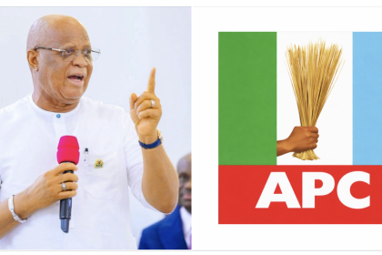 Governor Umo Eno speaking on direct primaries and internal democracy in Akwa Ibom APC