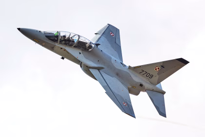 Nigerian military aircraft operation targeting terrorist logistics hub near Jilli in Gubio LGA, Borno State
