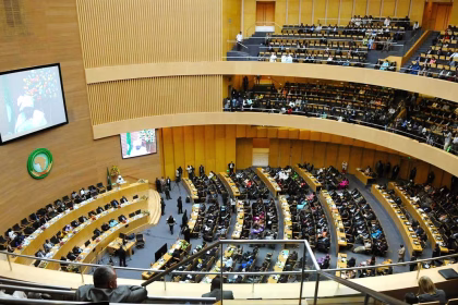 African Union Commission press release on US-Iran ceasefire issued in Addis Ababa on April 8, 2026