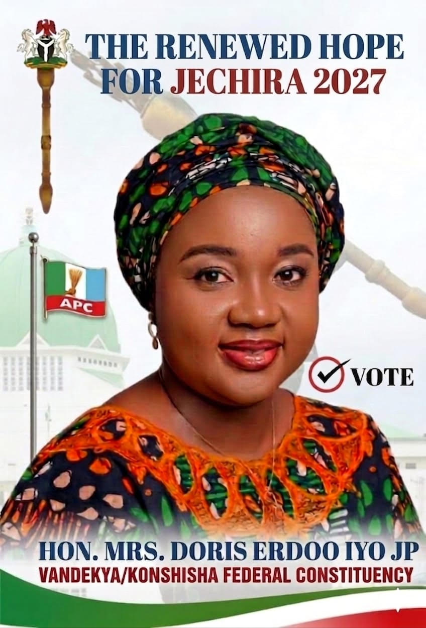 Hon. Mrs. Doris Erdoo Iyo declaring intention to contest for Vandeikya/Konshisha Federal Constituency
