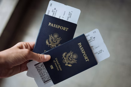 US visa document and passport symbolising tighter visitor screening rules