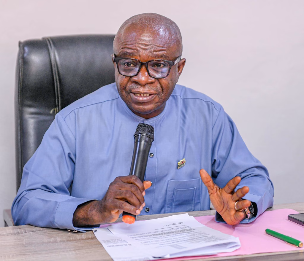 Chairman of the State Universal Basic Education Board, SUBEB, Rt. Hon. Anietie Etuk, PhD