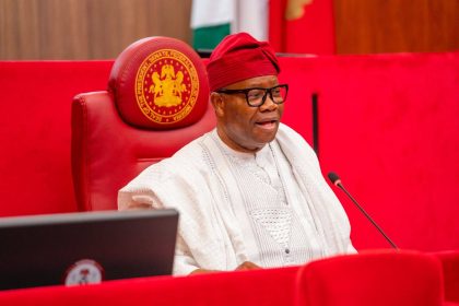 Senate chamber during plenary as lawmakers pass the ₦2.2 trillion FCT 2026 budget.