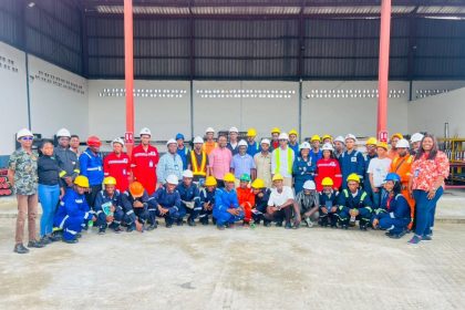 FUTIA engineering students and researchers on oil and gas industry-based research visit to SenExpert Global Integrated Services in Port Harcourt.