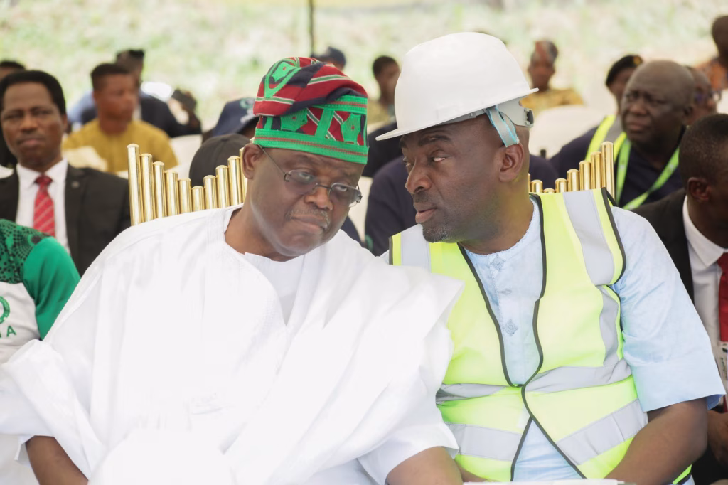 Federal Housing Authority officials at the groundbreaking ceremony for the 195-unit FHA Gateway Estate in Ofada, Ogun State.