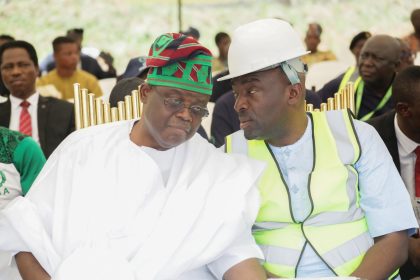 Federal Housing Authority officials at the groundbreaking ceremony for the 195-unit FHA Gateway Estate in Ofada, Ogun State.