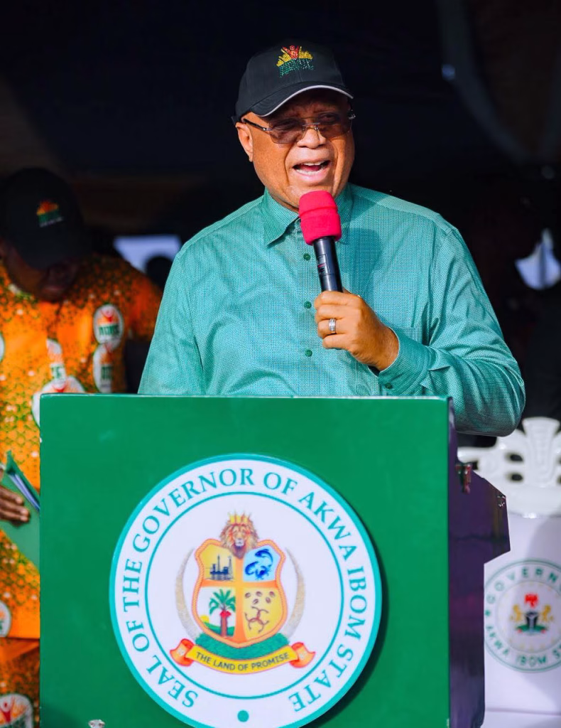 Governor Umo Bassey Eno’s three years in office marked by infrastructure, agriculture, youth empowerment and social development in Akwa Ibom State.