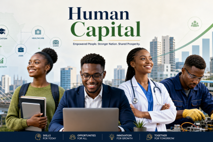 Governor Umo Eno’s human capital development agenda in Akwa Ibom State, covering education, youth empowerment and healthcare.