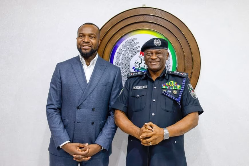 Minister of Communications, Innovation and Digital Economy, Dr Bosun Tijani, meets with police and Police Trust Fund officials on Project BRIDGE connectivity.