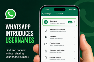 WhatsApp username reservation feature for protecting users’ phone numbers