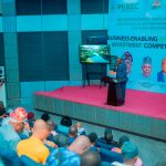 Akwa Ibom State officials and PEBEC representatives at the 2026 technical reform workshop in Uyo