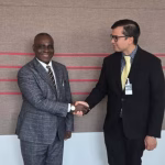 Senator Ita Enang arrives in Berlin to assume duty as Nigeria&rsquo;s Ambassador Designate to Germany