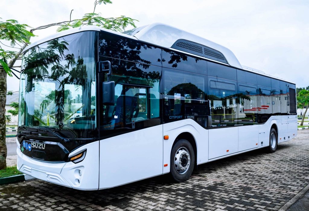 First batch of 20 CNG buses received by the Akwa Ibom State Government