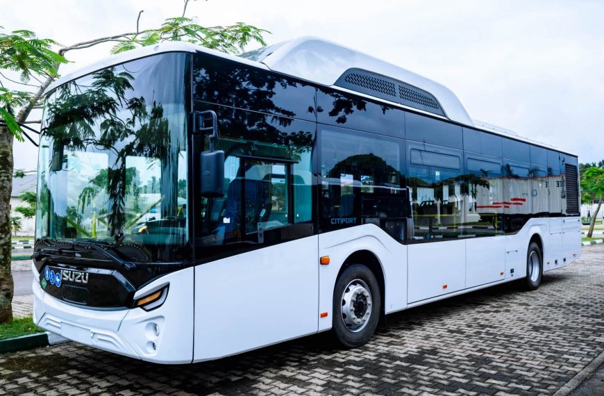 First batch of 20 CNG buses received by the Akwa Ibom State Government