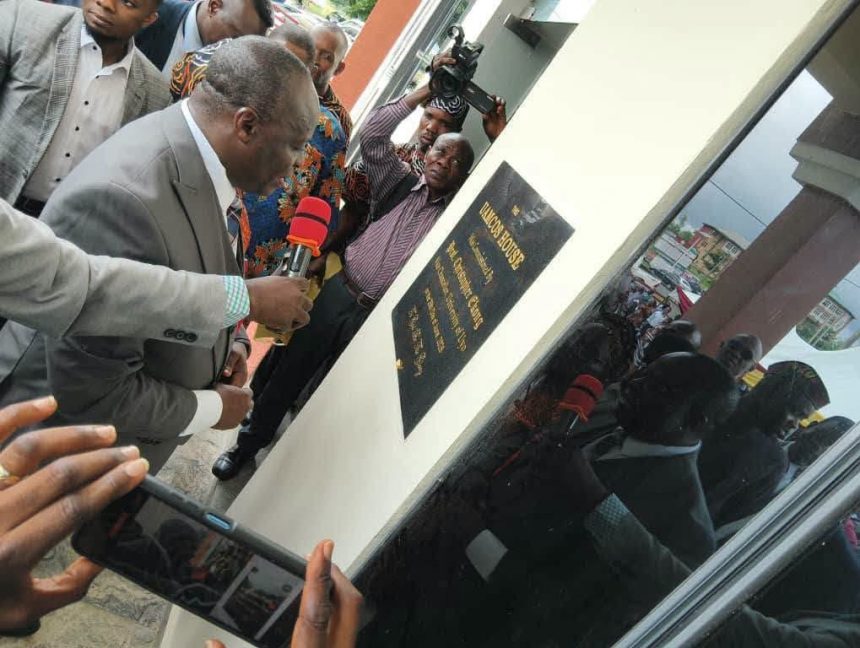 UNIUYO VC COMMISSIONS UAMCOS HOUSE, PRAISES LEADERSHIP FOR DELIVERING LANDMARK PROJECT
