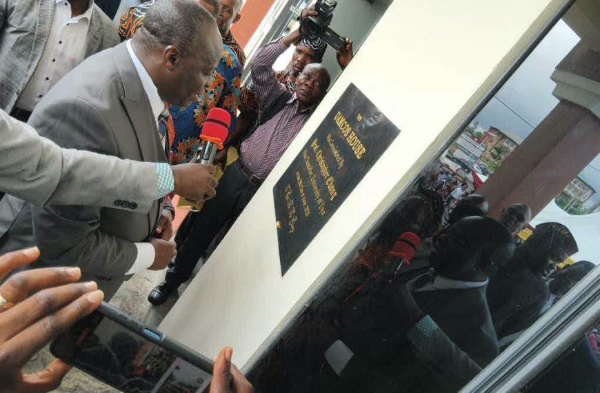 UNIUYO VC COMMISSIONS UAMCOS HOUSE, PRAISES LEADERSHIP FOR DELIVERING LANDMARK PROJECT