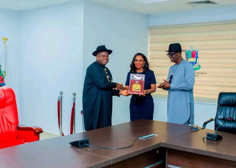 SSDC delegation during maiden regional tour and stakeholder engagement in Bayelsa State