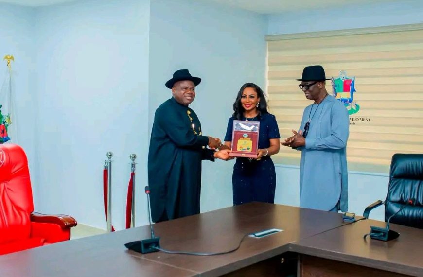SSDC delegation during maiden regional tour and stakeholder engagement in Bayelsa State
