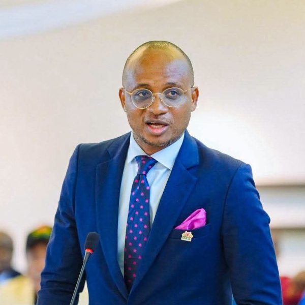Akwa Ibom Commissioner for Health Dr Ekem Emmanuel John speaking on investments in Ibom Specialist Hospital and healthcare infrastructure.