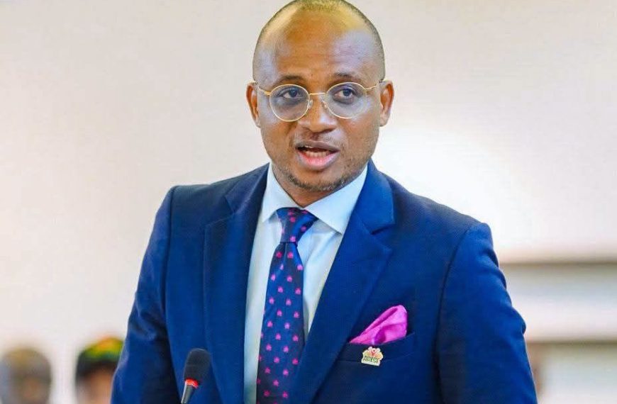 Akwa Ibom Commissioner for Health Dr Ekem Emmanuel John speaking on investments in Ibom Specialist Hospital and healthcare infrastructure.